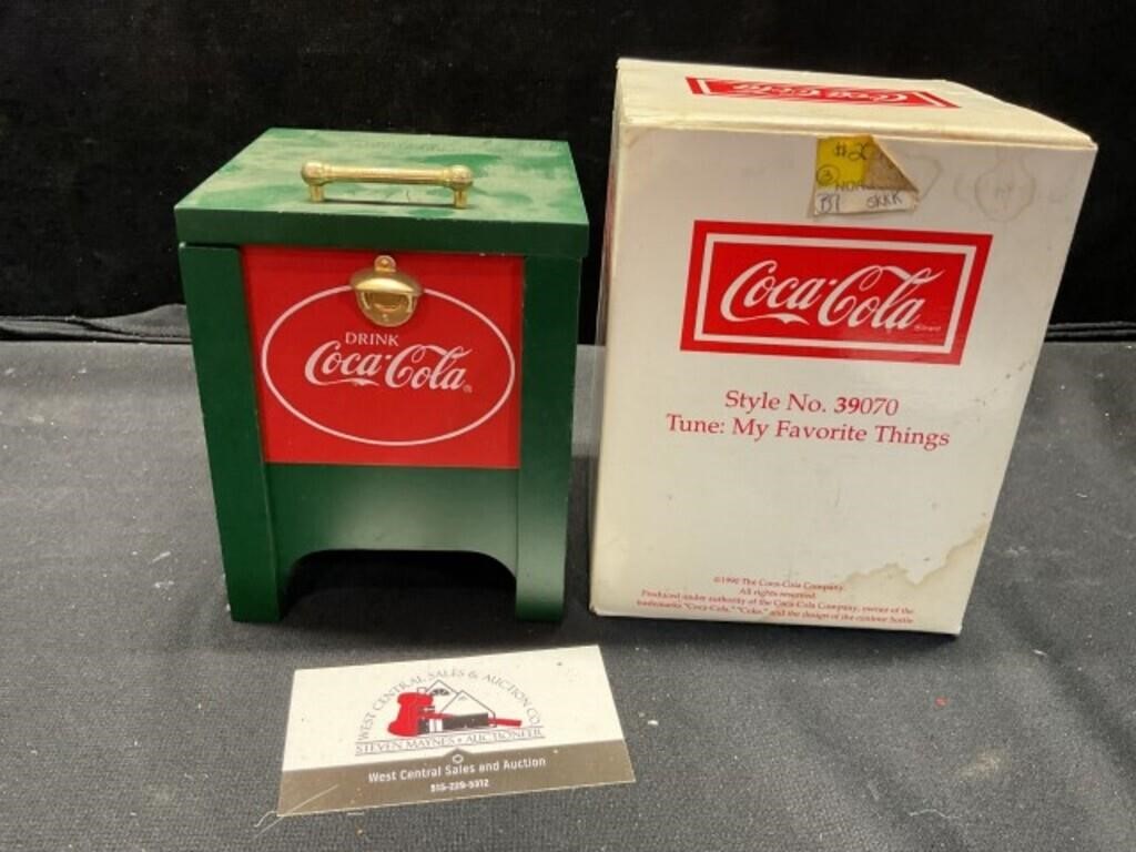 Coca Cola Music Box