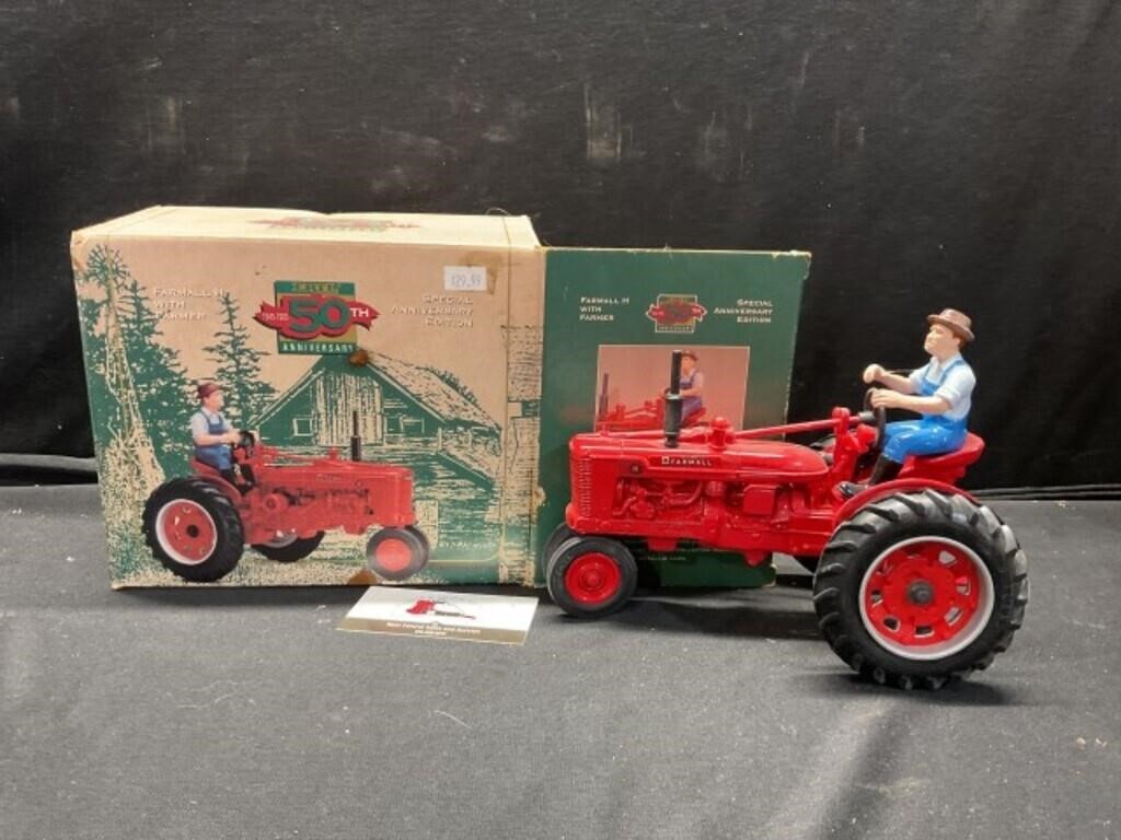 Ertl 50th Anniversary Farmall H with Farmer