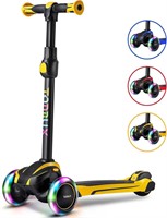 TONBUX Kids Light-Up Scooter 3-12yrs