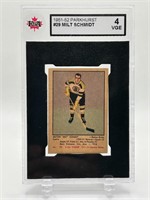 1951-52 Milt Scmidt Parkhurst Graded Hockey Card