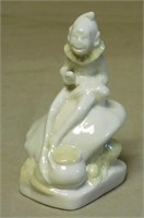 Belleek Porcelain Irish Leprechaun Pixie.