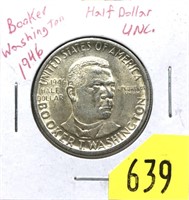 1946 Booker T. Washington half dollar