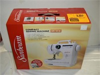 SUNBEAM COMPACT SEWING MACHINE (NEW IN BOX)