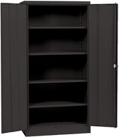 Sandusky Lee Black Steel SnapIt Storage Cabinet