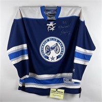 ETHAN MOREAU AUTOGRAPHED JERSEY