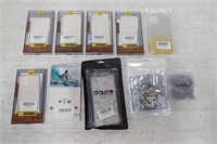 Lot of 10 Various Cell Phone Cases & Accessories
