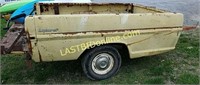 Ford pickup truck bed trailer
