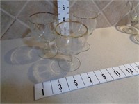 3-Vintage Water Goblets
