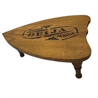 Vintage Wooden Ouija Planchette-Shaped Table