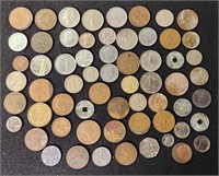 Lot of Vintage Foreign World Coins