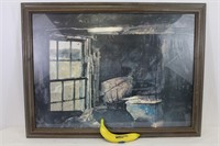 Andrew Wyeth "Split Ash Basket" Framed Print