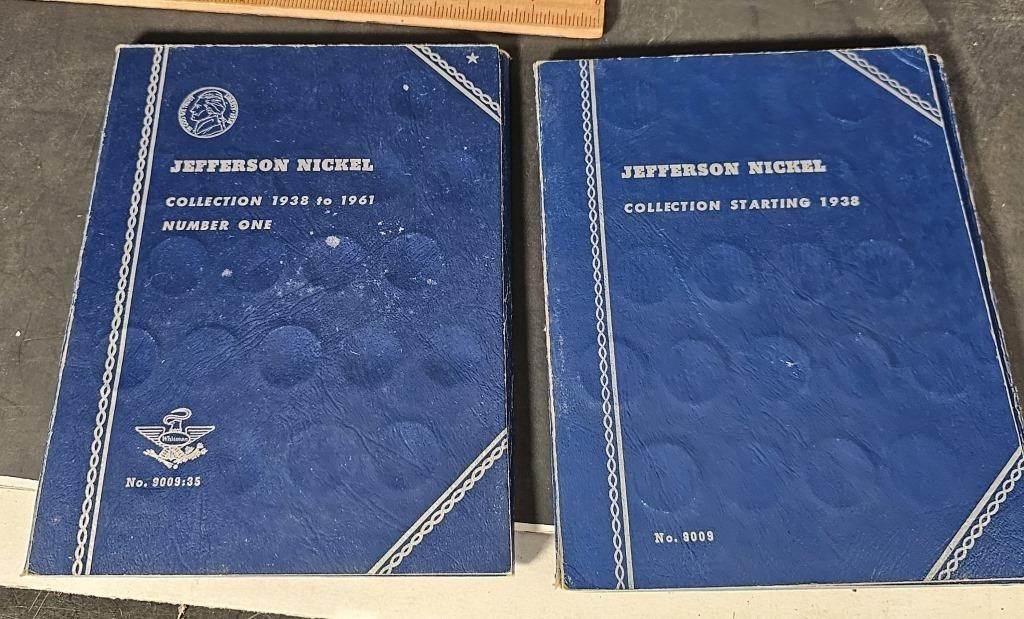 2 Jefferson Nickel Books