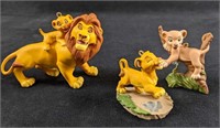 Two Hallmark Keepsake Disney Lion King Ornaments