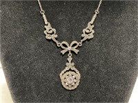 Sterling Amended Necklace 8.3gr TW17in