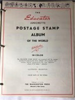 Stamp Collection (2 binders & a large envelope)
