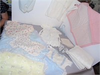 Baby Clothes, bibs, blankets