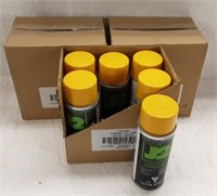 SPRAY PAINT / CANARY YELLOW / QTY 18 CANS