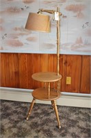 Wood Lamp Side Table (3) Legged