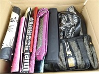 Box of Assorted Purses and Handbags