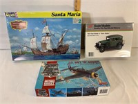 Model Lot New In Box Santa Maria, Avenger, Model A