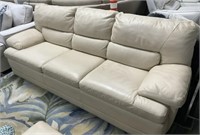 Crème Color Sofa 92” w 37” d ( decor pillows not