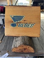 Decorative St. Louis Blues Woodlet