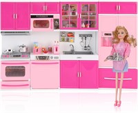 Doll Kitchen Playset for Kids