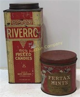 Old Candy Tins - 2