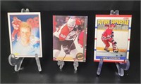 3 Eric Lindros Rookie cards