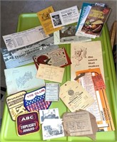 Vintage Alabama Ephemera Lot:  Bowling Patches,