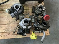 4 ASORTED TURBOS FROM NISSAN & TOYOTA.
