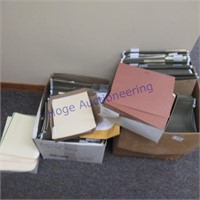 3 boxes of file folders