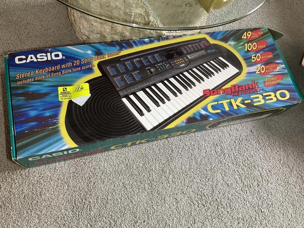 Casio Stereo Keyboard CTK330