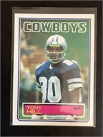 1983 TOPPS NFL FOOTBALL "TONY HILL" NO. 47 PICTU