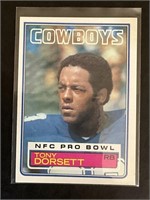 1983 TOPPS NFL FOOTBALL "TONY DORSETT" NO. 46 PI