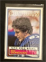 1983 TOPPS NFL FOOTBALL "PAT DONOVAN" NO. 45 PIC