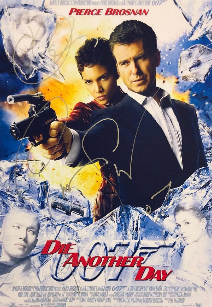 James Bond 007 Autograph Photo
