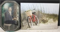 BUBBLE GLASS PICTURE AND STRETCH CANVAS PRINT