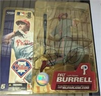 PAT BURRELL SIGNED ACTION FIGURE