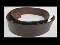 WW II 34 1/2" LONG BROWN GERMAN ARMY BELT