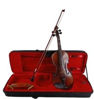 H. Lugar 4 String Violin W/ Bow and Cas