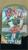 1950's Wolverine Toy Pro Sports Pinball Game,