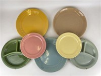 Bauer Pottery Plates