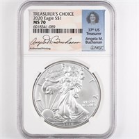 2020 Signed ASE NGC MS70