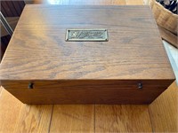 Vintage Austin Reed Wood Box