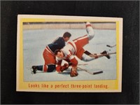 1959-60 Topps NHL Action Card #53