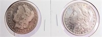 Coin 1901 S & 1902 P Morgan Silver Dollars