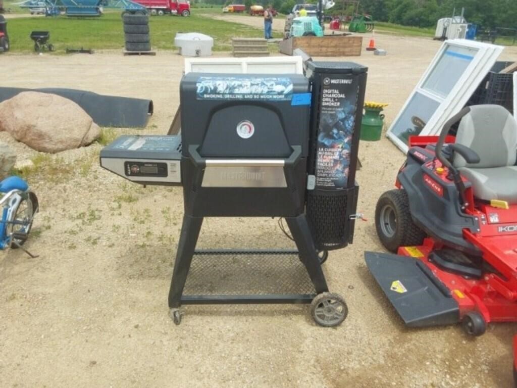 New unused Master built digital smoker