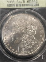 1899-O MORGAN SILVER DOLLAR - MS64