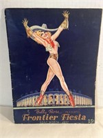 Rare 1937 Frontier Fiesta Program Fort Worth TX